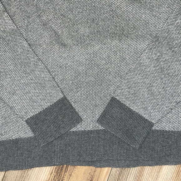 Eddie Bauer Cotton‎ Cashmere Sweater Men Medium V Neck Grandpa Classiccore - Picture 3 of 5